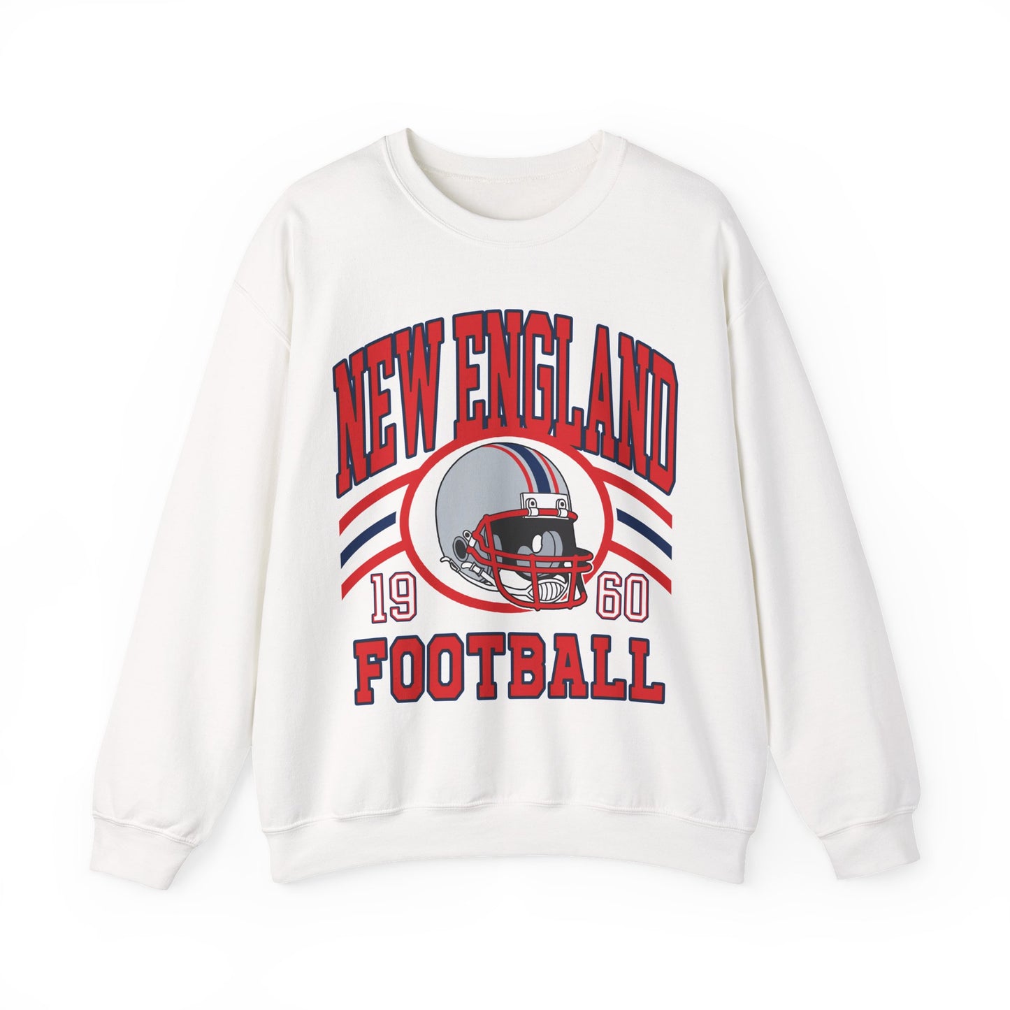 New England Sweatshirt, New England Fan Crewneck Sweatshirt, Distressed New England Sweater, New England Gift, College Student gift
