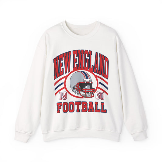 New England Sweatshirt, New England Fan Crewneck Sweatshirt, Distressed New England Sweater, New England Gift, College Student gift