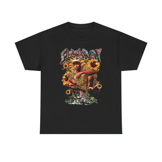 TYLER THE CREATOR, Flower Boy, Vintage Rap Tee,| Rapper Bootleg Tshirt, Rap Retro - Tshirt