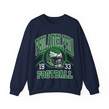 Philadelphia Football Sweatshirt, Philadelphia Football Crewneck Sweatshirt, Philadelphia Pennsylvania Football Sweatshirt,Philadelphia Fans