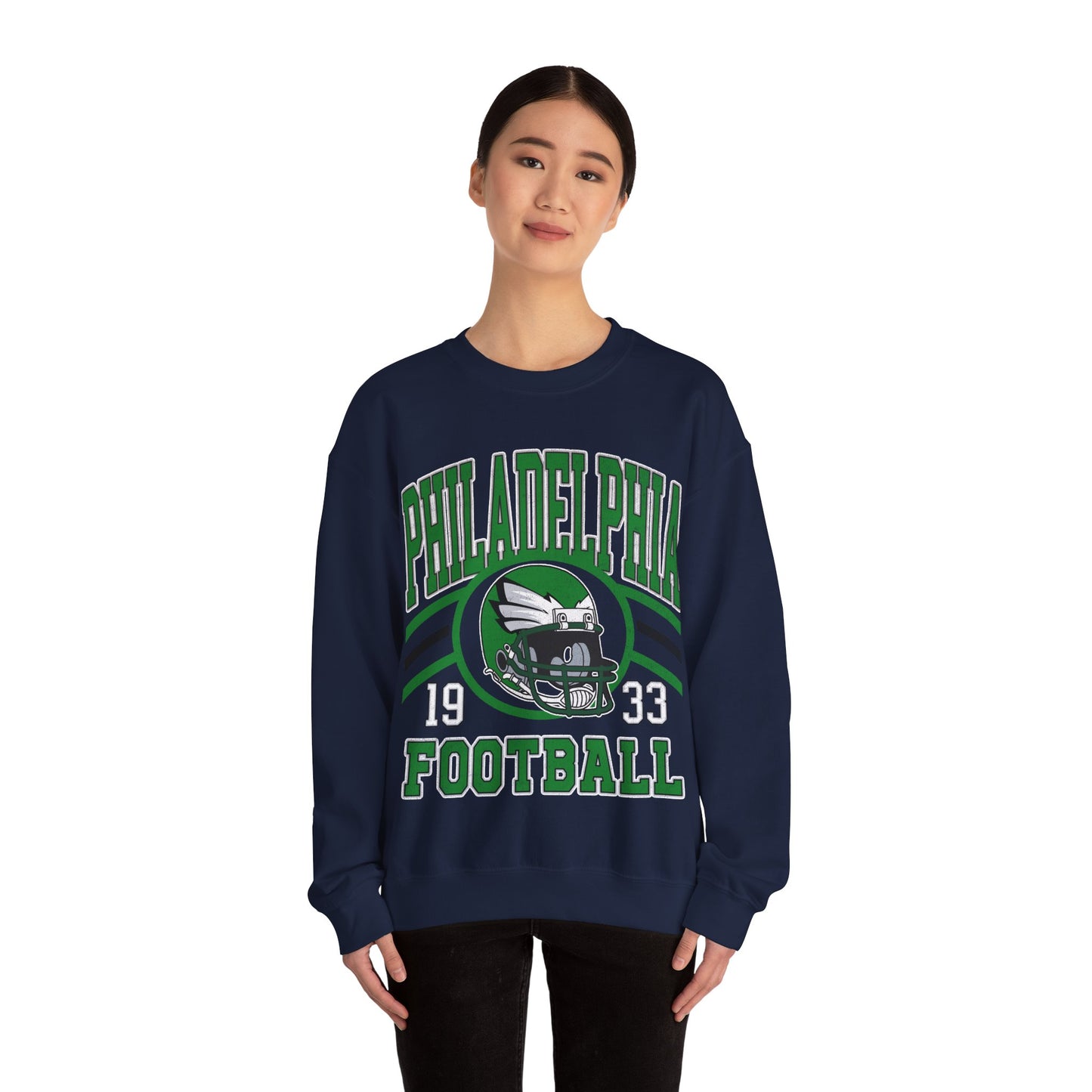Philadelphia Football Sweatshirt, Philadelphia Football Crewneck Sweatshirt, Philadelphia Pennsylvania Football Sweatshirt,Philadelphia Fans