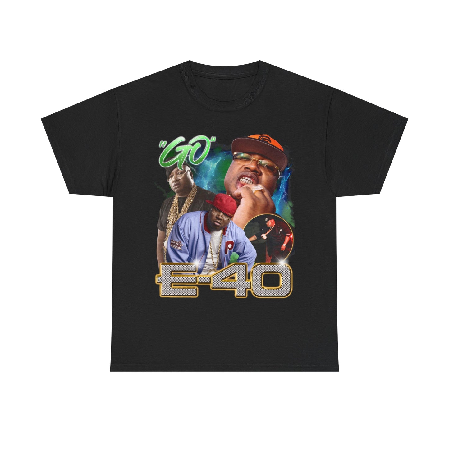 E-40 Hiphop TShirt | E-40 Sweatshirt Vintage | E-40 Hip hop RnB Rapper Soul | E-40 American Rapper Shirt
