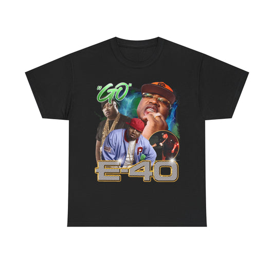 E-40 Hiphop TShirt | E-40 Sweatshirt Vintage | E-40 Hip hop RnB Rapper Soul | E-40 American Rapper Shirt
