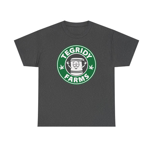 Tegridy Farms Tee Men's Short Sleeve T Shirt Cotton