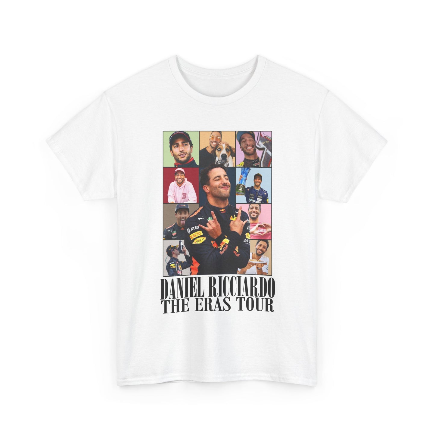 Daniel Ricciardo The Eras T-Shirt, Unisex Shirt, F1 Driver, Gift for fans tee