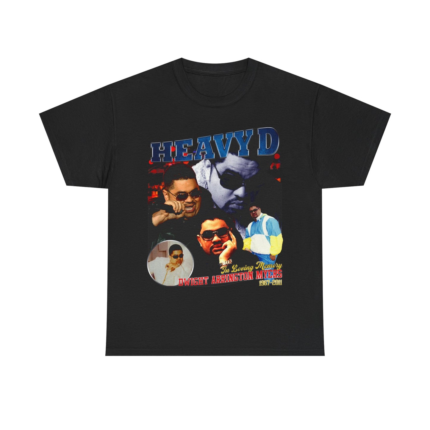 Heavy D Hiphop TShirt | Heavy D Sweatshirt Vintage | Heavy D RnB Rapper | Heavy D American Rapper Group Shirt