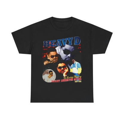 Heavy D Hiphop TShirt | Heavy D Sweatshirt Vintage | Heavy D RnB Rapper | Heavy D American Rapper Group Shirt