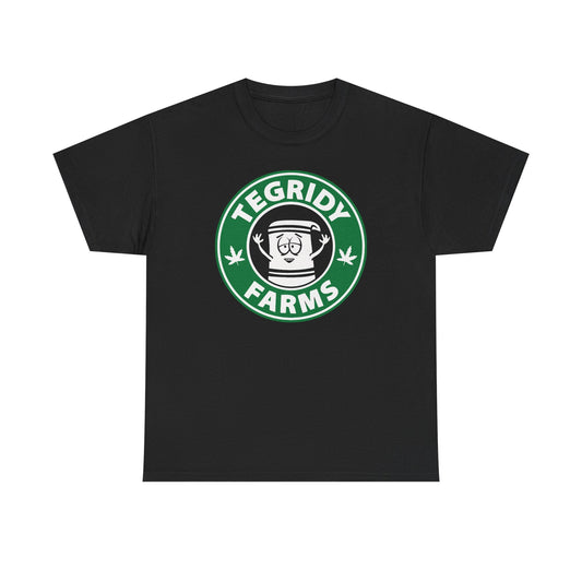Tegridy Farms Tee Men's Short Sleeve T Shirt Cotton