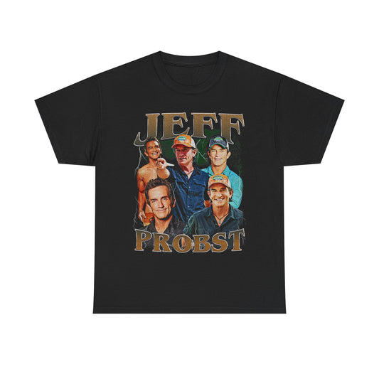 JEFF PROBST T-Shirt - Unisex T - Shirt, Vintage Shirt, Gift For Movie Lover tee, Classic Movie