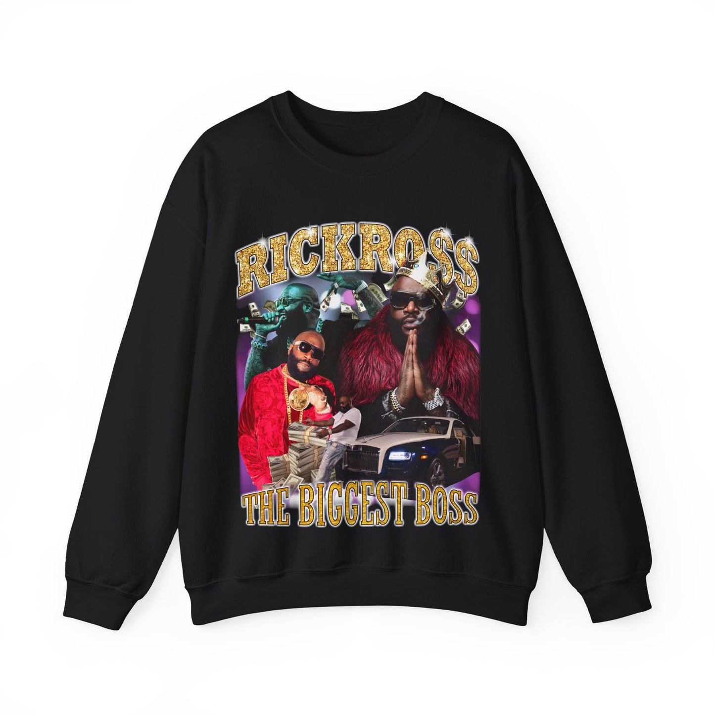 RICK ROSS Hiphop TShirt | Rick Ross Sweatshirt Vintage | Rick Ross Hip hop RnB Rapper Soul | Rick Ross American Rapper Shirt