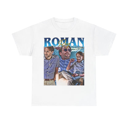 Roman Roy Shirt Vintage Tshirt Graphic T Shirt TV Show Logan Roy Unisex gift for fans ao04