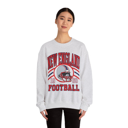 New England Sweatshirt, New England Fan Crewneck Sweatshirt, Distressed New England Sweater, New England Gift, College Student gift