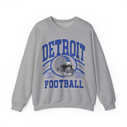 Detroit Sweatshirt, Detroit Fan Crewneck Sweatshirt, Distressed Detroit Sweatshirt, Detroit Gift, College Student gift, Detroit